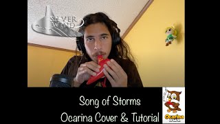 Song of Storms  Cover amp Tutorial 12 hole Ocarina [upl. by Kurth817]