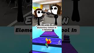 Elementary School in A Nutshell tiktok elementaryschool funny roadto400subscribers subscribe [upl. by Nannoc]