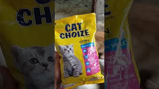 CAT CHOIZE BRAND CAT FOOD REVIEW shorts [upl. by Nnail139]