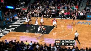 Deron Williams Puts up 29 Points vs Knicks 11714 [upl. by Ahsek457]