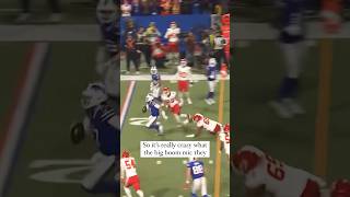 Patrick Mahomes got caught saying this to Josh Allen shorts nfl chiefs bills [upl. by Lowson]