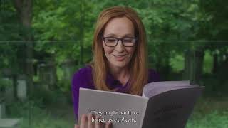 JK Rowling Robert Galbraith reads First Chapter of The Ink Black Heart August 30th 2022 [upl. by Fey]