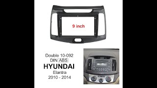 Install Ezonetronics Tablet Radio on Hyundai 2010 Elantra [upl. by Uyerta]