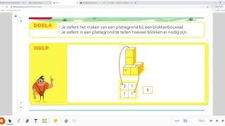 pluspunt 4 groep 3 blok 6 doel 4 blokkenbouwsels en plattegronden [upl. by Deeanne]