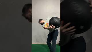 Medicine Ball Rotational Throw [upl. by Einatsed]