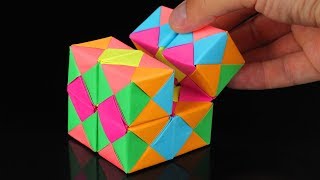 How To Make A Paper INFINITY CUBE [upl. by Dang]