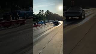 Ford Mustang vs Chevrolet S10 18th mile drag race car automobile fast ford chevrolet [upl. by Anma817]