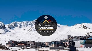 Vidéo Pas de La Case en Andorre  comme si vous y étiez [upl. by Ayanet]