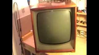 NZ HomebrewThornPye 1960s Vintage BampW TV Part 1 [upl. by Jehius822]