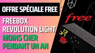 Nouveau tarif Freebox Revolution Light pendant 1 an et sans engagement [upl. by Braeunig]