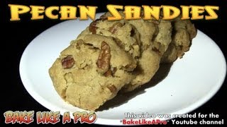 Easy Pecan Sandies Cookies Recipe [upl. by Osman909]