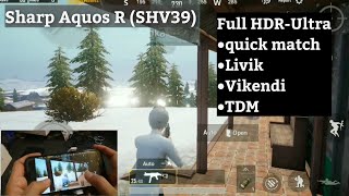 Sharp Aquos SHV39 Full HDR Ultra PUBG Mobile tanpa GFX [upl. by Carlock]