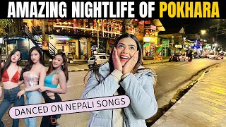 SHOCKING NIGHTLIFE OF POKHARA  NEPAL pokhara nepal kathmandu nightlife [upl. by Ikcir913]