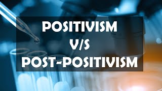 Positivism vs Post Positivism  Easy to Learn [upl. by Colfin]