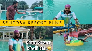 Sentosa Resort Pune  Swimming Pool  Nikhil Pandey Vlogs [upl. by Poore153]