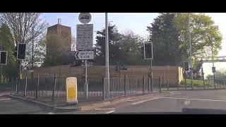 Driving on Chertsey Road Twickenham [upl. by Nathalia]