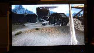 Skyrim GTX 850M 1080p Ultra FXAA Eurocom Electra 20 W650SJ Review amp Benchmarks [upl. by Gipps472]