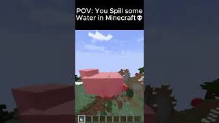 Minecraft Water Moment [upl. by Huckaby]