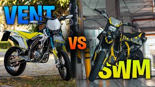 VENT 125 Vs SWM 125  Tomz [upl. by Eirellav]