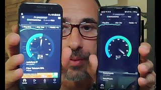 SFIDA FINALE VODAFONE VS POSTEMOBILE Copertura Vodafone Speed Test [upl. by Ahseinet]