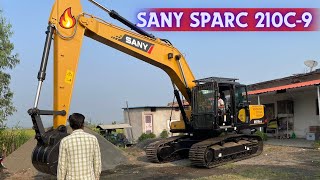 SANY SPARC 210C9 Excavator 2023  Reallife review [upl. by Nnod]