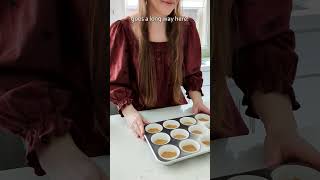 Mini Turtle Cheesecakes  Mini Caramel Cheesecakes Recipe  The Floral Apron [upl. by Gnal616]