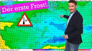 Heftige Wetterprognose Das ist der Anfang vom Ende von fast 30 °C auf 0 °C Nachtfrost [upl. by Eylatan]