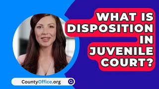 What Is Disposition In Juvenile Court  CountyOfficeorg [upl. by Hgierb]