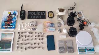 Polícia Civil prende suspeito em flagrante por tráfico de drogas em Caicó [upl. by Dumas]