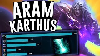 THE MOST BROKEN CHAMPION IN ARAM  Karthus ARAM  League of Legends [upl. by Anneh]