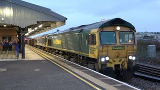 Berks amp Hants Freight March 2022 [upl. by Llekcor830]