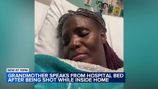 Grandmother shot in head through window of Chatham home speaks out I started screaming [upl. by Nevag]