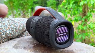 Awei Y887 Portable Outdoor Wireless Speaker Made with Clipchamp [upl. by Halbert]