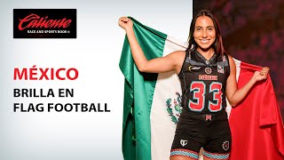 México brilla en flag football [upl. by Anole]