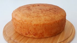 Sponge Cake Recipe  Eggless Sponge Cake  How To Make Eggless Cake [upl. by Lapham779]