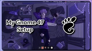 My Gnome 47 Setup for 2025  Arch Linux [upl. by Pozzy]