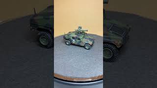 Dragon Armor die cast ready made HMMWV Humvee M1045 101 Airborne Div Baghdad 2003 172 60055 [upl. by Liddle]