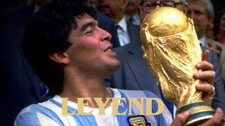 La INCREÍBLE historia de una LEYENDA del fútbol Diego Armando Maradona [upl. by Legnaros]