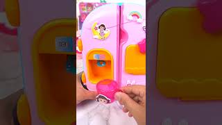 Mini Fridge Toy Set Unboxing and Features Showcase  ASMR Toy Review [upl. by Karla]