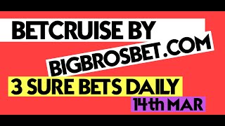 BetCruise By BigBrosbetcom  Football Prediction  Best Soccer Prediction  Betting tips [upl. by Gemoets]