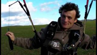 Paragliding kiting with Acro World Champion Raul Rodriguez [upl. by Ivan]