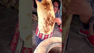 COOKING LAVASH BREAD  ArysiaKavkaz chef lavash food bread armenian [upl. by Adnolat]