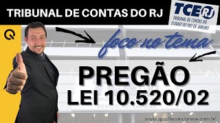 TCERJ  Pregão Lei 105202002  Profº Gustavo Muzy [upl. by Aseela570]