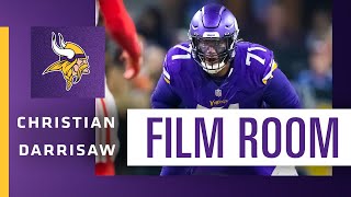 Film Room How Christian Darrisaw Emerged as One of the NFLs Top Offensive Tackles in 2022 [upl. by Lareine]