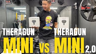 BEST Travel Massage Gun Theragun Mini VS Theragun Mini 20 [upl. by Hannala]