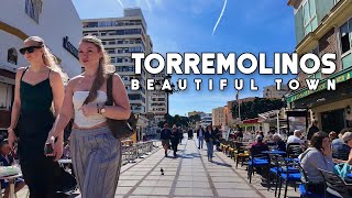 Torremolinos Spain Beautiful Town March 2024 Update Costa del Sol  Málaga 4K [upl. by Laius]