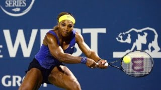 Serena Williams vs Andrea PetkovicStanfordBank of the West Highlights 2014 [upl. by Aiam275]