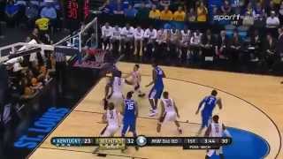 Kentucky vs Wichita State Highlights NCAA Tournament 2014 [upl. by Ahsemaj]