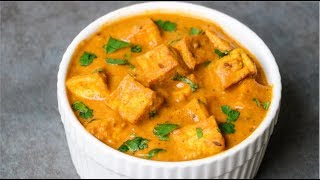 Tofu butter masala  Tofu tikka masala in Instant Pot  Vegan quotPaneer Butter Masalaquot w Vegan option [upl. by Gamali]