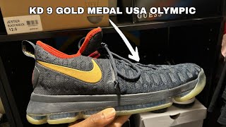 KD 9 Gold Medal USA Olympic  Sneaker Wall  Part 12 [upl. by Kristan]